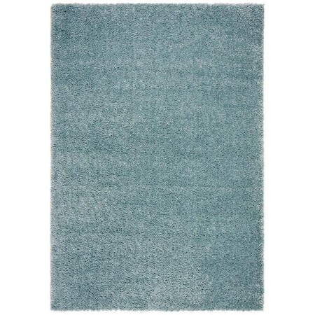 Safavieh 6 x 9 ft. August Shag 900 Power-Loomed Rectangle Rug Aqua AUG900J-6